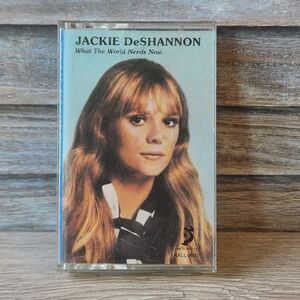 🔥 Jackie DeShannon What The World Needs Now Cassette Tape Music